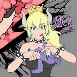 advertisement anal anal_fingering anal_sex ass bowsette dainoth fingering fingers forced furry genderswap macro mario_(series) micro new_super_mario_bros._u_deluxe nintendo penetration rape super_crown x-ray