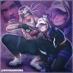 keisha cross (fortnite) from epic games by koikashura