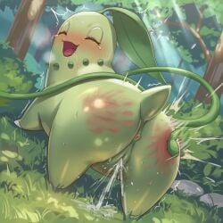 chikorita from nintendo by nokani