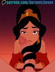 evil queen jasmine from aladdin by seramic seven