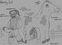 steve (minecraft) from minecraft by pumpkinai69