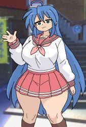 konata izumi from lucky star by ag art account