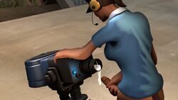 cum femscout futanari human intersex masturbation scout team_fortress team_fortress_2