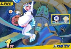 blue_toad blueb140 lakitu lakitu's_cloud mario_(series) mario_kart mario_kart_world princess_rosalina princess_rosalina_(pro_racer) rosalina super_mario_bros. tagme toad_(burger_bud) toad_(mario) vore vore_belly yellow_toad