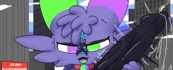 absurd_res amazed animal_genitalia anthro balls big_penis bodily_fluids city collar dreadlocks dstitan duo eeveelution excessive_genital_fluids excessive_precum fluffy generation_2_pokemon genital_fluids genitals hi_res huge_cock hyper hyper_genitalia hyper_penis hyper_precum macro macro_anthro macro_male male nintendo pancake_(umbre_pancake) penis pokemon pokemon_(species) precum sheath sitting_on_another smug tail throbbing titan_(dstitan) umbreon