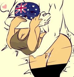 australia (countryhumans) from countryhumans by flawsy