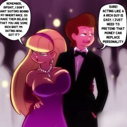 1boy 1boy1girl 1girls aged_up animated ass ass_grab back_view backless_outfit bangs banjabu big_ass big_breasts blonde_female blonde_hair blunt_bangs blush breasts brown_eyes brown_hair bubble_ass bubble_butt busty cleavage comic_dub couple cowgirl_position dialogue dipcifica dipper_pines dirty_talk disney disney_channel disney_xd elbow_gloves english english_dialogue english_language english_text english_voice english_voice_acting fanon_couple female formal_wear fucking_good_and_hard funny gloves gravity_falls green_eyes groping groping_breasts imminent_sex just_fuck_already kissing large_breasts light-skinned_female light-skinned_male light_skin long_gloves long_hair making_out male male/female mastery_position meme nice_ass older_female older_male opera_gloves pacifica_northwest passionate prom_dress purple_gloves rich_female riding_penis romantic romantic_couple secret_comics short_hair smooth_skin sound speech_bubble spelling_error squeezing_breast straight straight_sex sweat sweating tagme text text_bubble tight_clothing tight_dress tsundere video voice_acted wholesome