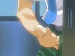 animated body_transfer continuous_ejaculation cum ejaculation erection head_out_of_frame holding_penis lowres male male_only masturbation necktie nikutai_ten'i nikutai_teni orgasm_from_handjob partial_male penis uncensored