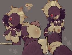 1boy 1boy1girl 1girls anal anal_penetration anal_sex artist_request big_breasts black_hair breasts female fucked_from_behind liliya_bogomolova male/female masked_female outlast outlast_trials penis pussy sex_from_behind source_request tagme tagme_(artist) thick_thighs