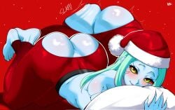 rebecca (edgerunners) from christmas by clarkekitsp