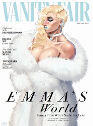emma frost from hellfire club by pepedraws