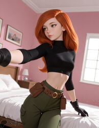kimberly ann possible from kim possible by benj17