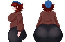 1girls ass ass_focus auburn_hair back_view bbw big_ass big_butt blush bottom_heavy chubby chubby_belly chubby_female dumb_girl fat_ass female female_focus female_only flustered french friday_night_funkin friday_night_funkin_mod girlfriend_(friday_night_funkin) huge_ass huge_butt hyper_ass hyper_thighs massacre_girlfriend_(friday_night_funkin) millie_(mistful_crimson_morning) mistful_crimson_morning musk musk_clouds nervous_sweat rockeater69_(artist) self_upload side_view sweat sweaty sweaty_ass sweaty_body thick_ass thick_thighs thunder_thighs tight_clothing updated_art voluptuous voluptuous_female wide_hips