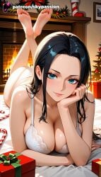 nico robin from christmas by skypassion
