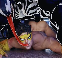 3d anal_sex big_dick big_penis gay gay_anal gay_sex iron_fist male marvel marvel_rivals monster_cock monster_rape raped_by_monster tongue tongue_kiss tongue_out venom venom_(marvel) venom_(marvel_rivals)