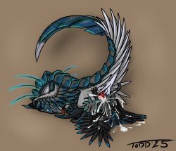 2025 3_toes 4_ears absurd_res all_fours animal_genitalia anthro anthro_on_feral aria_(avali) asher_sterling ass avali biped blep bodily_fluids claws cloaca cum cum_covered cum_inside cum_on_belly cum_on_body cum_on_butt cum_on_chest cum_on_face cum_on_ground cum_on_penis cum_splatter cum_spurt dewclaw digital_media_(artwork) digitigrade ejaculation enolaraptor erection excessive_cum excessive_genital_fluids feathered_crest feathered_wings feathers feet feral genital_fluids genital_slit genitals head_crest hi_res knot knotted_penis male male_penetrating messy multi_ear narrowed_eyes nude orgasm pawpads paws penetration penile penile_penetration penis reverse_anvil_position scutes sex shoulder_stand sickle_claw simple_background size_difference spread_legs spreading squint stomach_bulge tail toddavali toe_claws toes tongue tongue_out watermark whiskers winged_arms wings zoophilia