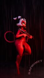 moxxie (helluva boss) from hellaverse by baphomet (artist)
