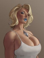 emma frost from hellfire club by pepedraws