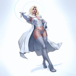 emma frost from hellfire club by pepedraws