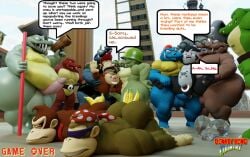 diddy kong from donkey kong (series) by doommusk