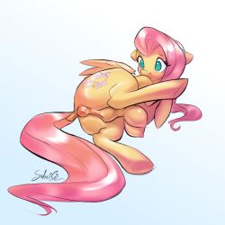 fluttershy (mlp) from friendship is magic by salacisil