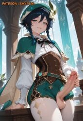 venti (genshin impact) from genshin impact by shyfuta