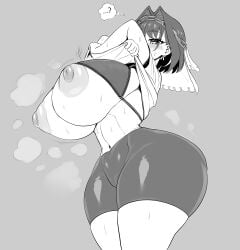 1girls 2025 2d 2d_(artwork) ? abs absurd_res absurdres alternate_breast_size areola areolae ass belly_button big_areola big_ass big_breasts big_butt big_nipples big_thighs bike_shorts blush bra breasts breasts_bigger_than_head breasts_out cameltoe chains digital_drawing_(artwork) digital_media_(artwork) earring erect_nipples eyebrows_visible_through_hair female female_only greyscale half-closed_eyes high_resolution highres hololive hololive_english hololive_english_-council- hololive_english_-promise- huge_ass huge_breasts jadf large_areolae large_ass large_breasts large_butt lidded_eyes lifting_shirt navel nipple_slip nipples oblivious ouro_kronii puffy_areola puffy_nipples pussy removing_clothing shiny_clothes short_hair sideboob sketch spandex spandex_shorts sports_bra steam steaming_body sweat sweatdrop sweating sweaty thought_bubble toned toned_female unaware underboob underwear undressing virtual_youtuber vtuber wardrobe_malfunction wide_hips wide_thighs workout workout_clothes