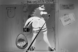 leggy (legarch) from helluva boss by akiva