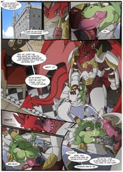 anthro comic cum cum_in_mouth cum_inside cum_on_face cumshot dragon duo fellatio giles head_grab male oral orgasm penis scalie sex tomei yaoi zerofox1000