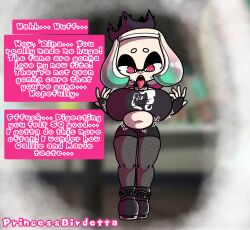 after_digestion after_vore big_breasts breast_expansion digested digested_prey digestion digestion_noises heart heart-shaped_pupils heart_symbol implied_death implied_digestion marina_(splatoon) off_the_hook_(splatoon) pearl_(splatoon) post_digestion princessbirdetta_(artist) splatoon splatoon_(series) splatoon_2 unwilling unwilling_prey unwilling_vore vore weight_gain