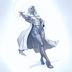 emma frost from hellfire club by pepedraws