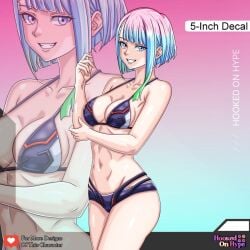lucyna kushinada from cyberpunk 2077 by hookedonhype
