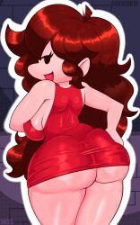girlfriend (friday night funkin) from friday night funkin by cokicoki-s