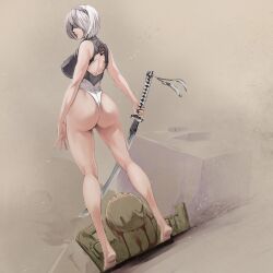 yorha 2b from nier: automata by misaki yukihiro