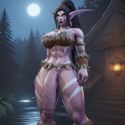 night elf from warcraft