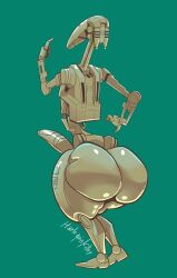 b1 battle droid from clone wars by harlequinkiller