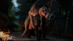 ciri from the witcher (series) by sinthetic
