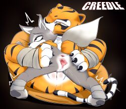 master tigress from dreamworks by creedle