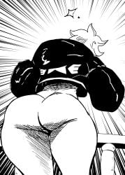 1girls ass charge_sol dat_ass female female_only one_piece redraw thighs vegapunk_lilith