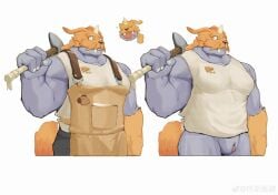 chenxiao_bull digimon male_only tagme zudomon