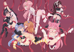 ahe_gao defeated drooling empty_eyes fighting_stockings_girl legwear mvv passed_out pussy_juice rolling_eyes semiconscious sex spread_legs tagme tentacle thighhighs torn_clothes