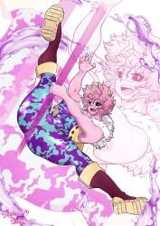 ashido mina from boku no hero academia by mich kj