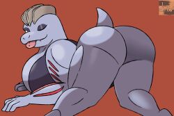 1female female machoke muscle_girl muscles