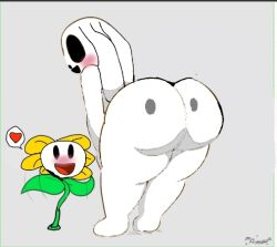 (this_game_is_for_you)​ flowey_the_flower tagme white_bunny​