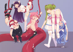 ahe_gao bondage defeated drooling empty_eyes femsub fighting_stockings_girl legwear multiple_subs mvv passed_out pussy_juice rolling_eyes semiconscious shoulder_carry tagme tentacle thighhighs