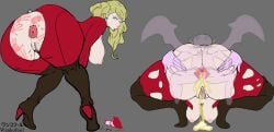 ann_takamaki anus atlus bending_over clothing condom condom_belt condom_wrapper cum cum_fart cum_in_ass cum_in_mouth cum_in_pussy cum_inside fart farting female filled_condom human incubus_(megami_tensei) pale_skin persona persona_5 phantom_thief_suit sketch tagme wankofool