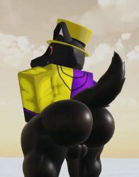 3d animated big_butt furry male_only milkded roblox robloxian willie_piv