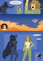 ass_expansion before_and_after breast_expansion darth_vader gender_transformation luke_skywalker mtf_transformation rule_63 star_wars tagme_(artist) transformation wovenmind