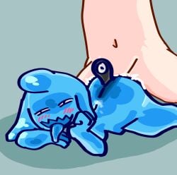 1boy1girl 1girl1boy ahe_gao anthro anthro_on_human anthro_penetrating breasts cum cum_inside dick human human_on_anthro mazgov69 monster nintendo penetration pokemon pokemon_(species) pokephilia tongue tongue_out water wynaut