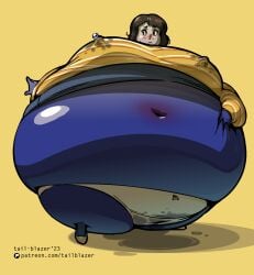 1girls ass_expansion atlus belly_expansion big_ass big_belly big_breasts blue_skin blueberry_inflation blueberry_juice breast_expansion expansion grabbing_own_belly inflation lactating lactating_juice lactating_through_clothing lactation lactation_through_clothes leaking leaking_juice leaking_pussy leaking_through_clothing light-skinned_female persona persona_5 sadayo_kawakami skin_turning_blue spherical_inflation sunken_limbs tagme tail-blazer teacher